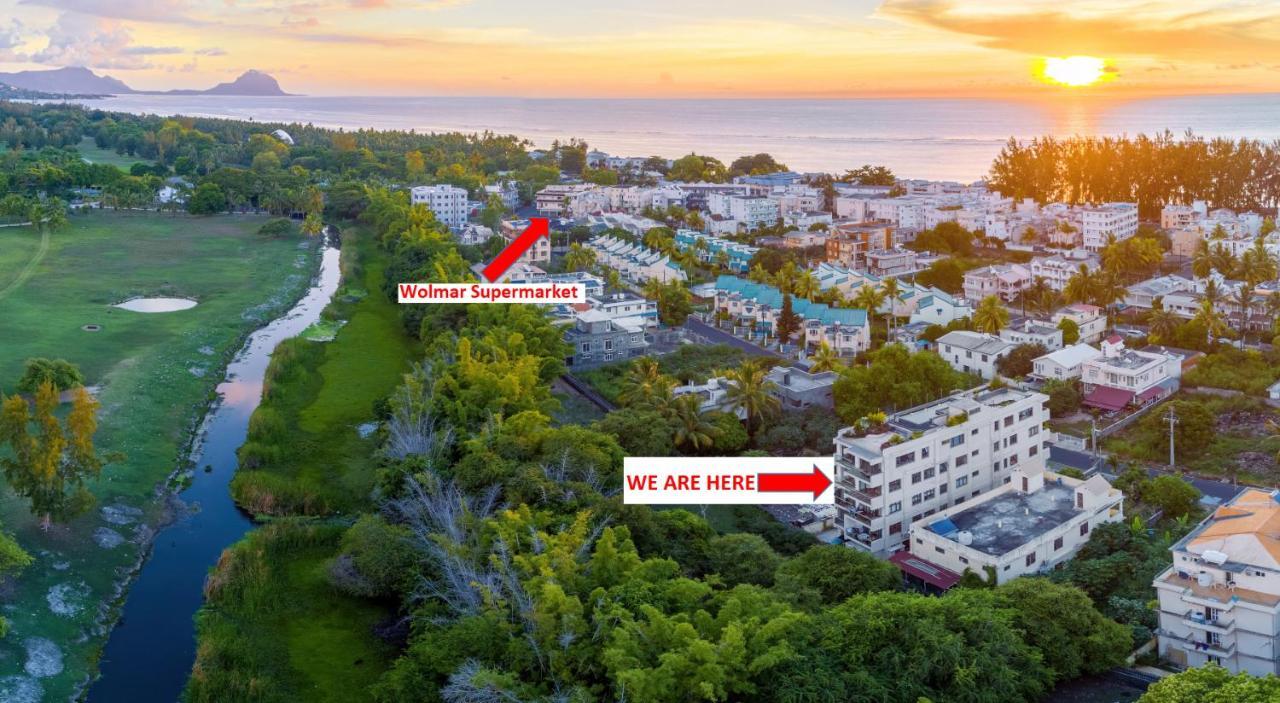 373 Wolmar Cosy And Modern Apartment- 200 Metres From The Beach And Supermarkets And Just Next To Domaine De Wolmar With Views Of Deers And Green Natural Park Flic-en-Flacq エクステリア 写真