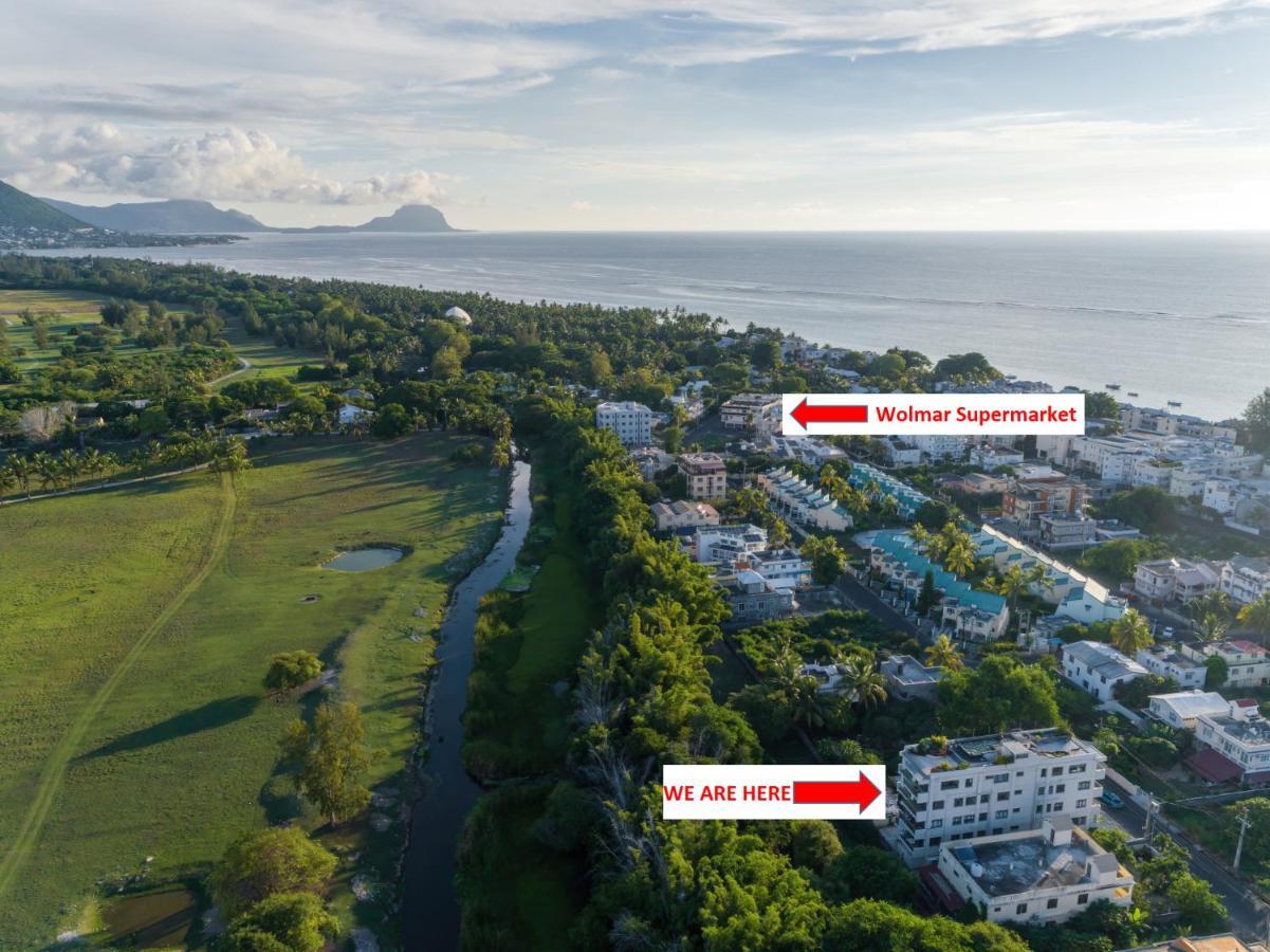 373 Wolmar Cosy And Modern Apartment- 200 Metres From The Beach And Supermarkets And Just Next To Domaine De Wolmar With Views Of Deers And Green Natural Park Flic-en-Flacq エクステリア 写真